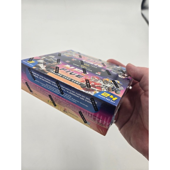 2021 Panini NFL Five Football Trading Card Game TCG Sealed Booster Box 24 Packs - Picture 4 of 4